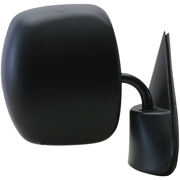 Manual Black Fit System Passenger Side Mirror for Toyota Tundra Pick-Up Foldaway